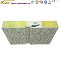 Thermal Insulation Wall Roof Board Glass Wool Sandwich Wall Panel